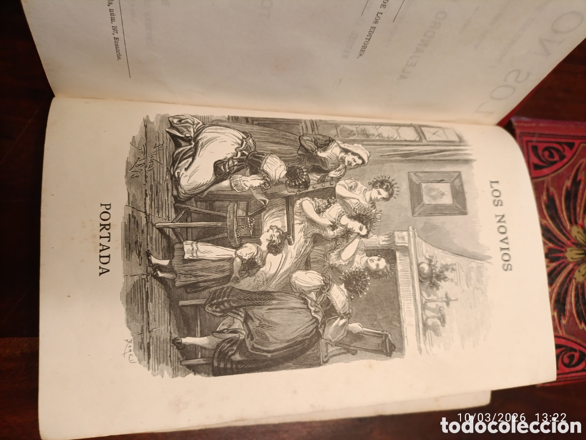Libros antiguos: Los novios. Manzoni. 1879 - Foto 7