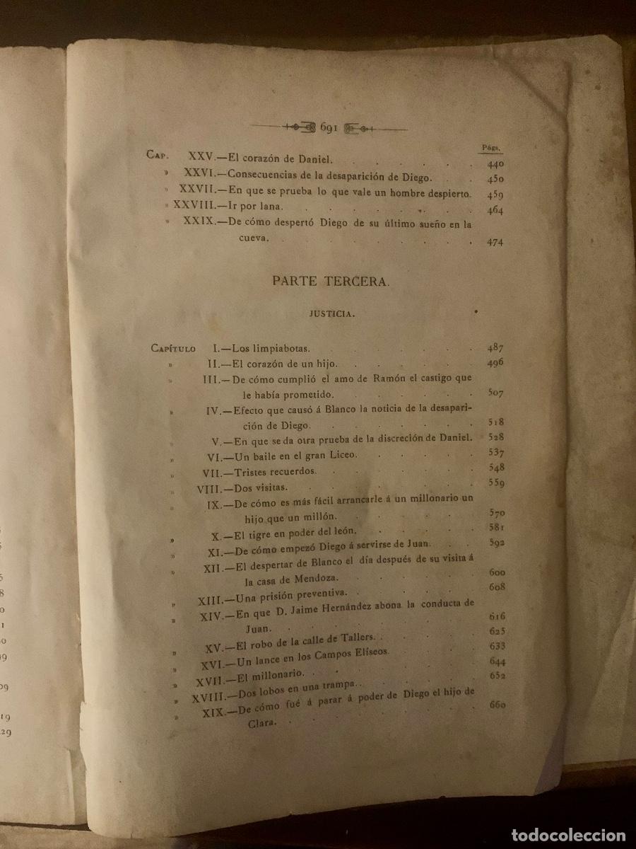 Libros antiguos: &ldquo;Barcelona y sus misterios&rdquo; Tomos I y II - Foto 6