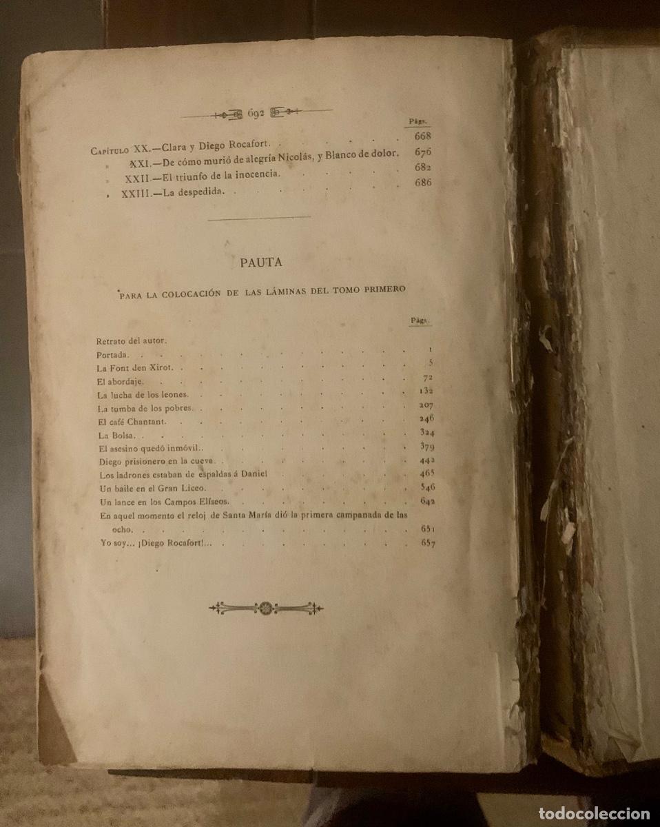 Libros antiguos: &ldquo;Barcelona y sus misterios&rdquo; Tomos I y II - Foto 7