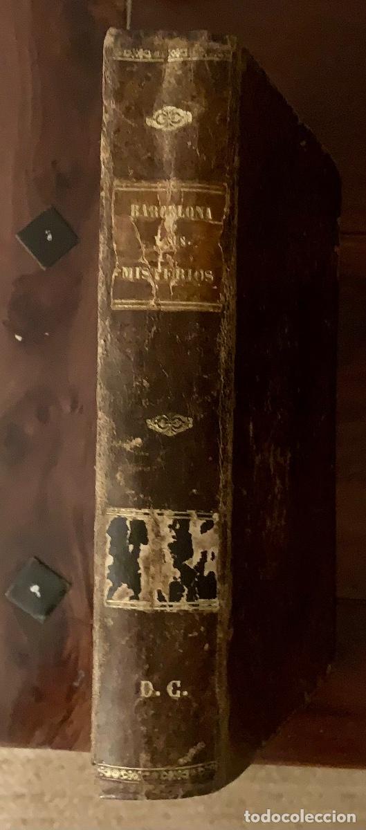 Libros antiguos: &ldquo;Barcelona y sus misterios&rdquo; Tomos I y II - Foto 8