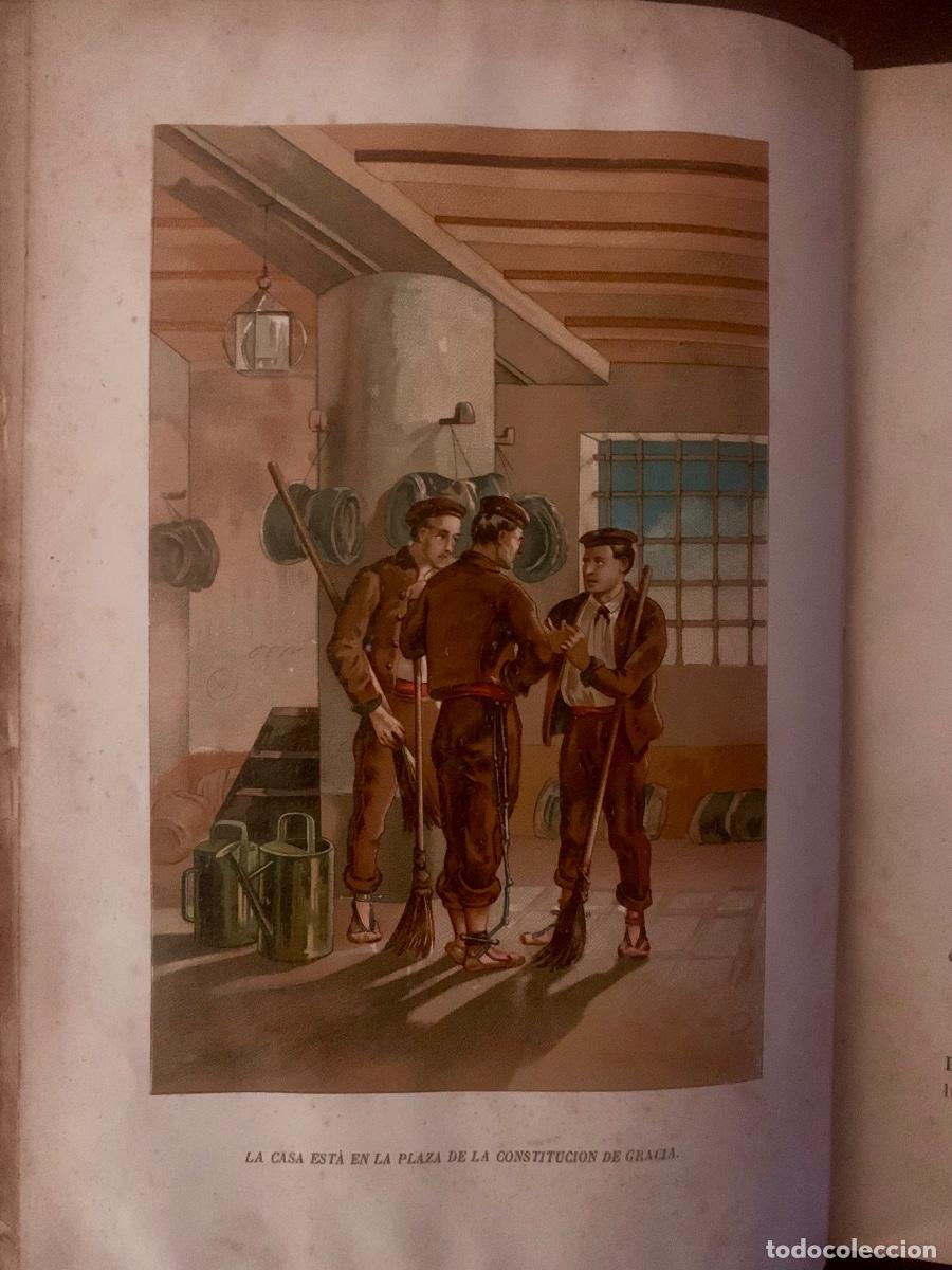 Libros antiguos: &ldquo;Barcelona y sus misterios&rdquo; Tomos I y II - Foto 11
