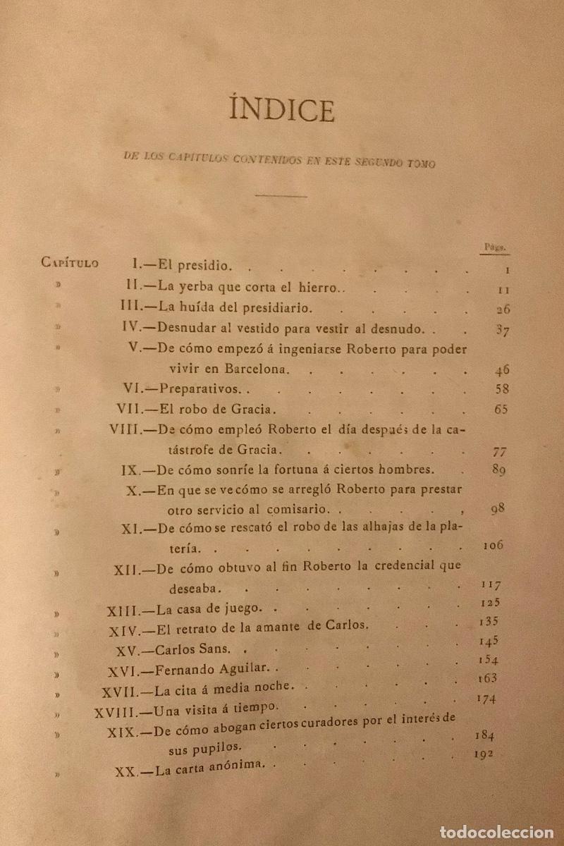 Libros antiguos: &ldquo;Barcelona y sus misterios&rdquo; Tomos I y II - Foto 13