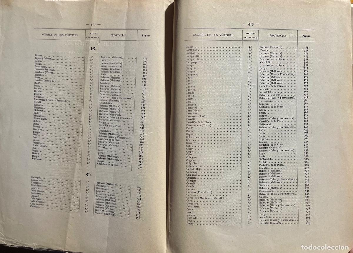 Libros antiguos: COORDENADAS GEOGRAFICAS- PUNTOS COMPRENDIDOS ECLIPSE DE SOL- 1905 - Foto 6