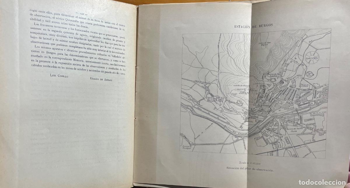Libros antiguos: COORDENADAS GEOGRAFICAS- PUNTOS COMPRENDIDOS ECLIPSE DE SOL- 1905 - Foto 9