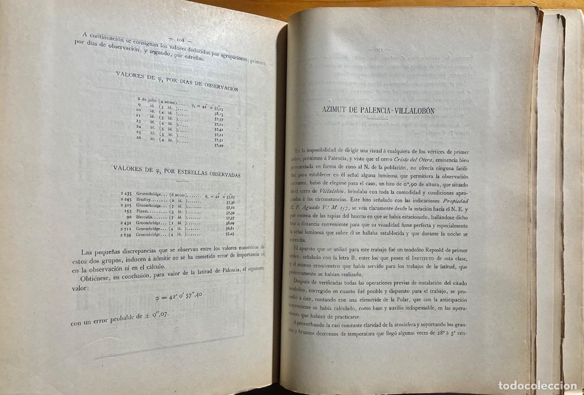 Libros antiguos: COORDENADAS GEOGRAFICAS- PUNTOS COMPRENDIDOS ECLIPSE DE SOL- 1905 - Foto 10