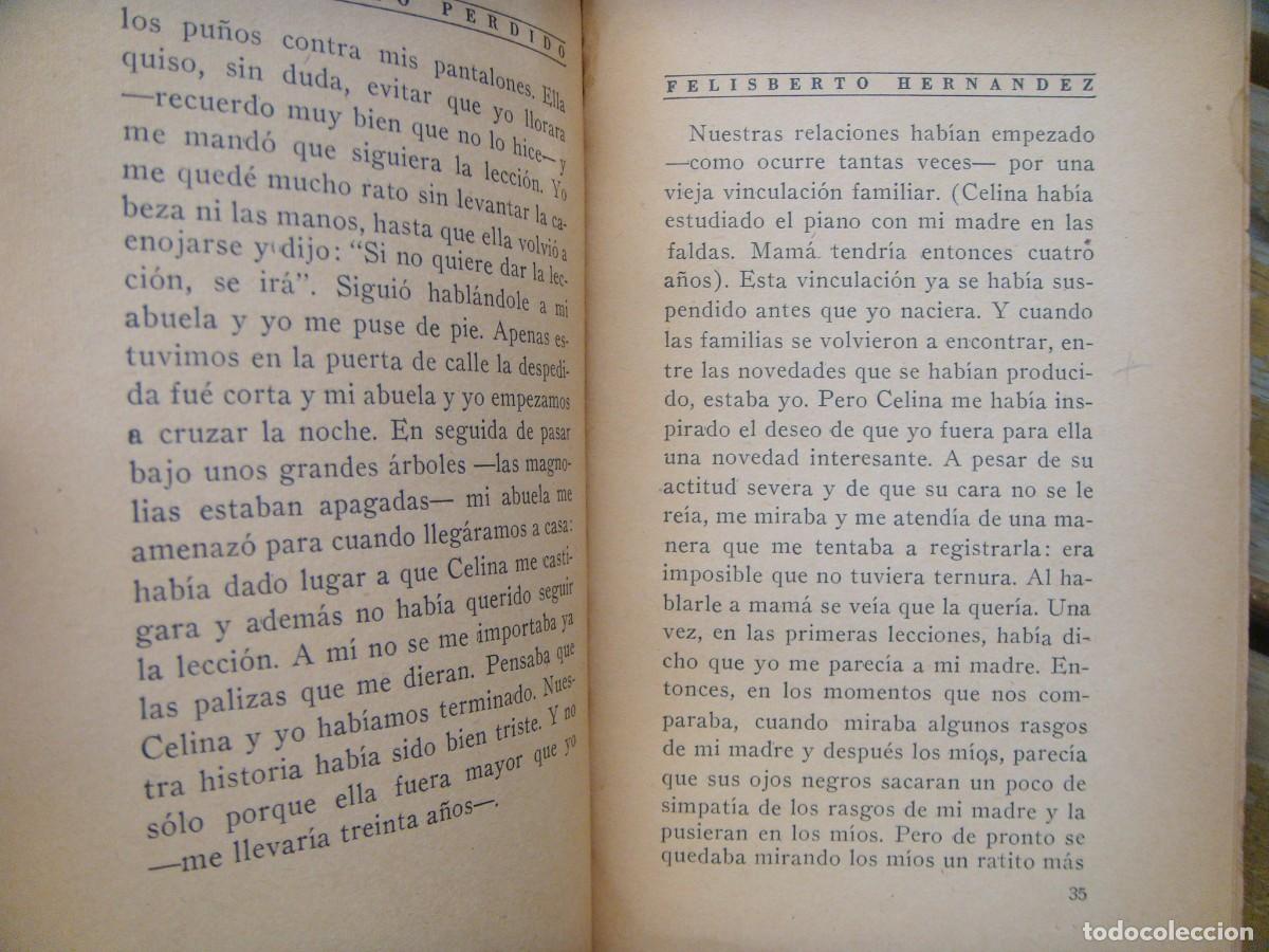 Libros antiguos: Felisberto Hern&aacute;ndez: EL CABALLO PERDIDO. Primera edici&oacute;n - Foto 5
