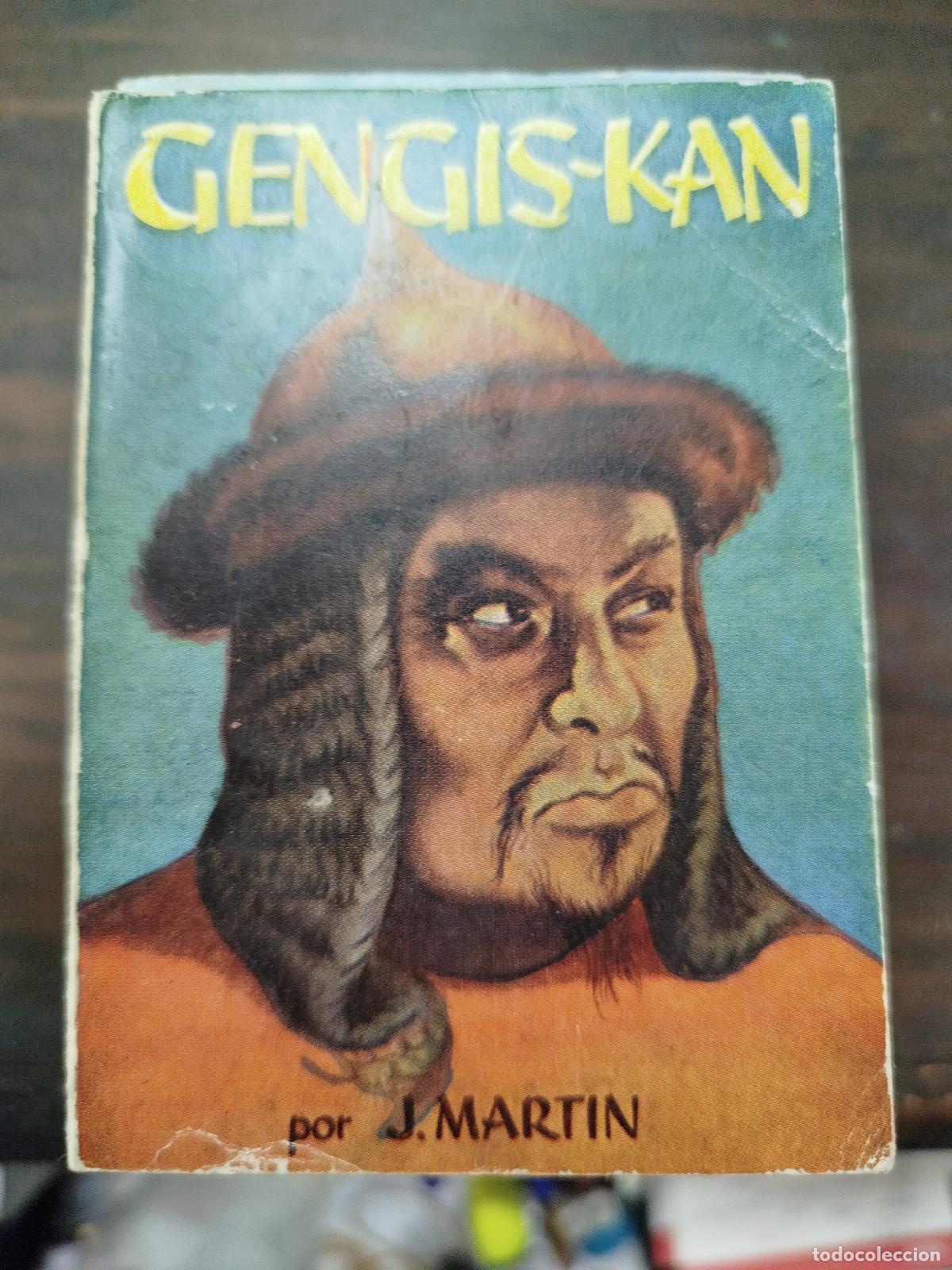 Libros antiguos: GENGIS-KAN - J. MART&Iacute;N (Pulga) - Foto 1