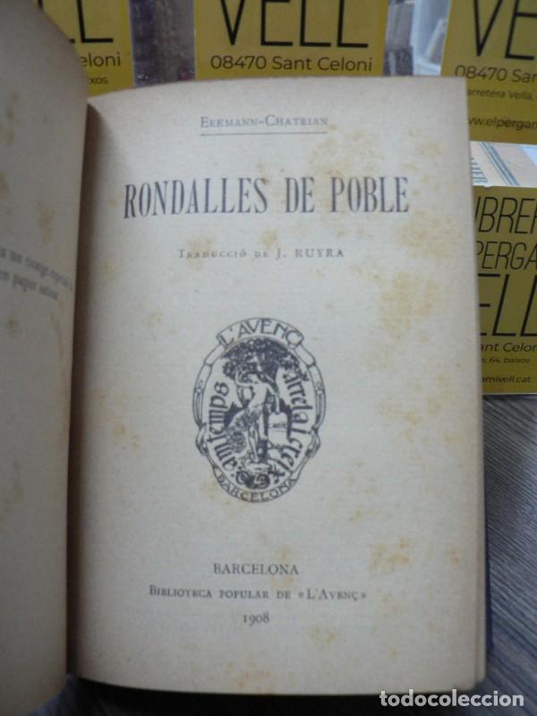 Libros antiguos: Contes, Biblioteca de lAven&ccedil;, 1909 - Foto 4