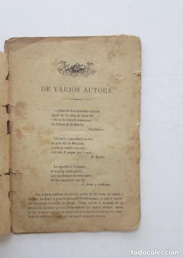 Libros antiguos: ALMANACH DELS TRONERAS PER LANY 1880 - Foto 2