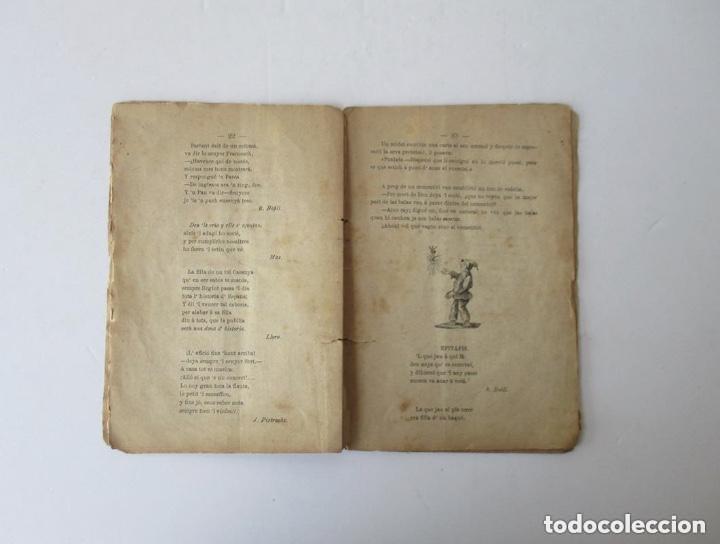 Libros antiguos: ALMANACH DELS TRONERAS PER LANY 1880 - Foto 3