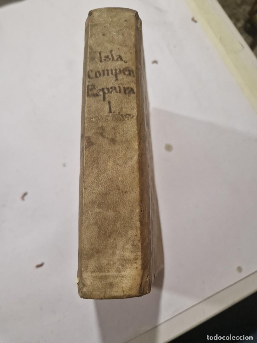 Libros antiguos: Compendio de la historia de Espa&ntilde;a tomo I con el mapa - Foto 8