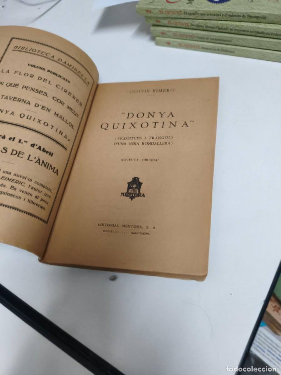 Libros antiguos: CLOVIS EIMERIC : DONYA QUIXOTINA (MENTORA, c. 1930) - Foto 2