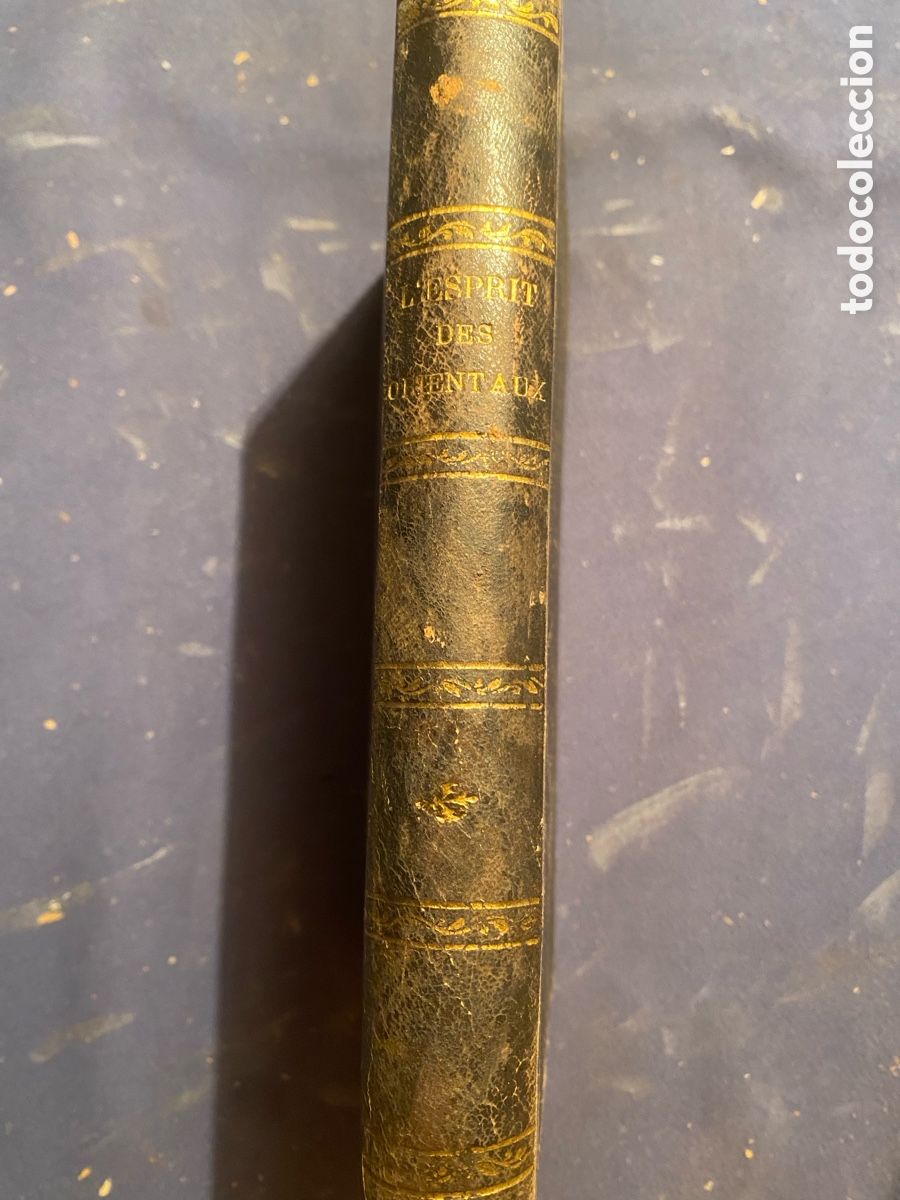 Libros antiguos: A. MOREL: - LESPRIT DES ORIENTAUX - (PARIS, S.A.) - Foto 1