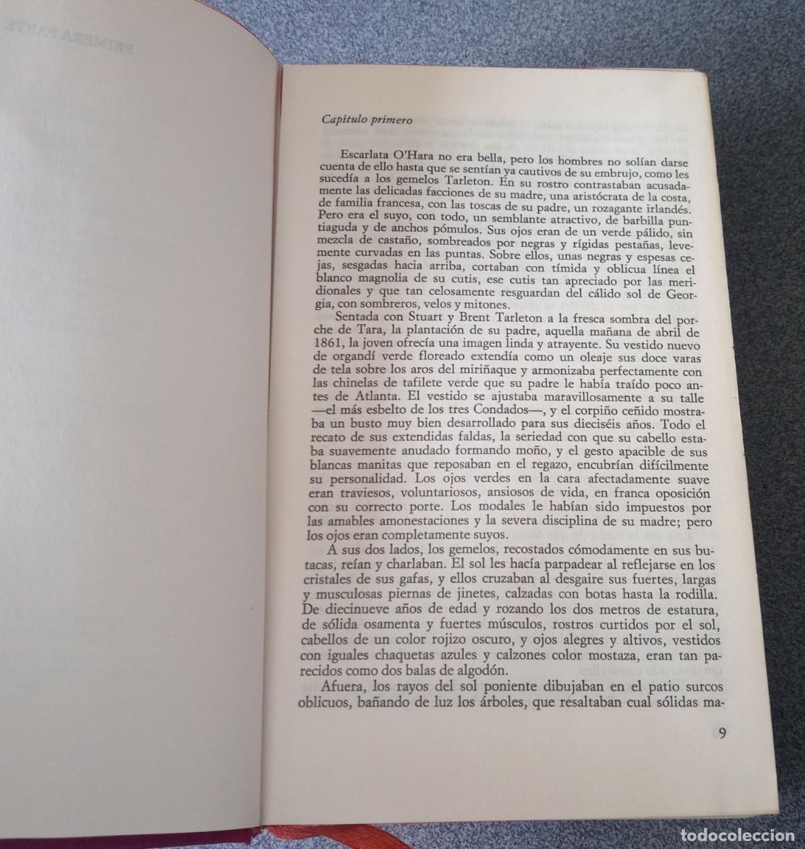 Libros antiguos: Lo Que El Viento Se Llev&oacute; Margaret Mitchell - Foto 7