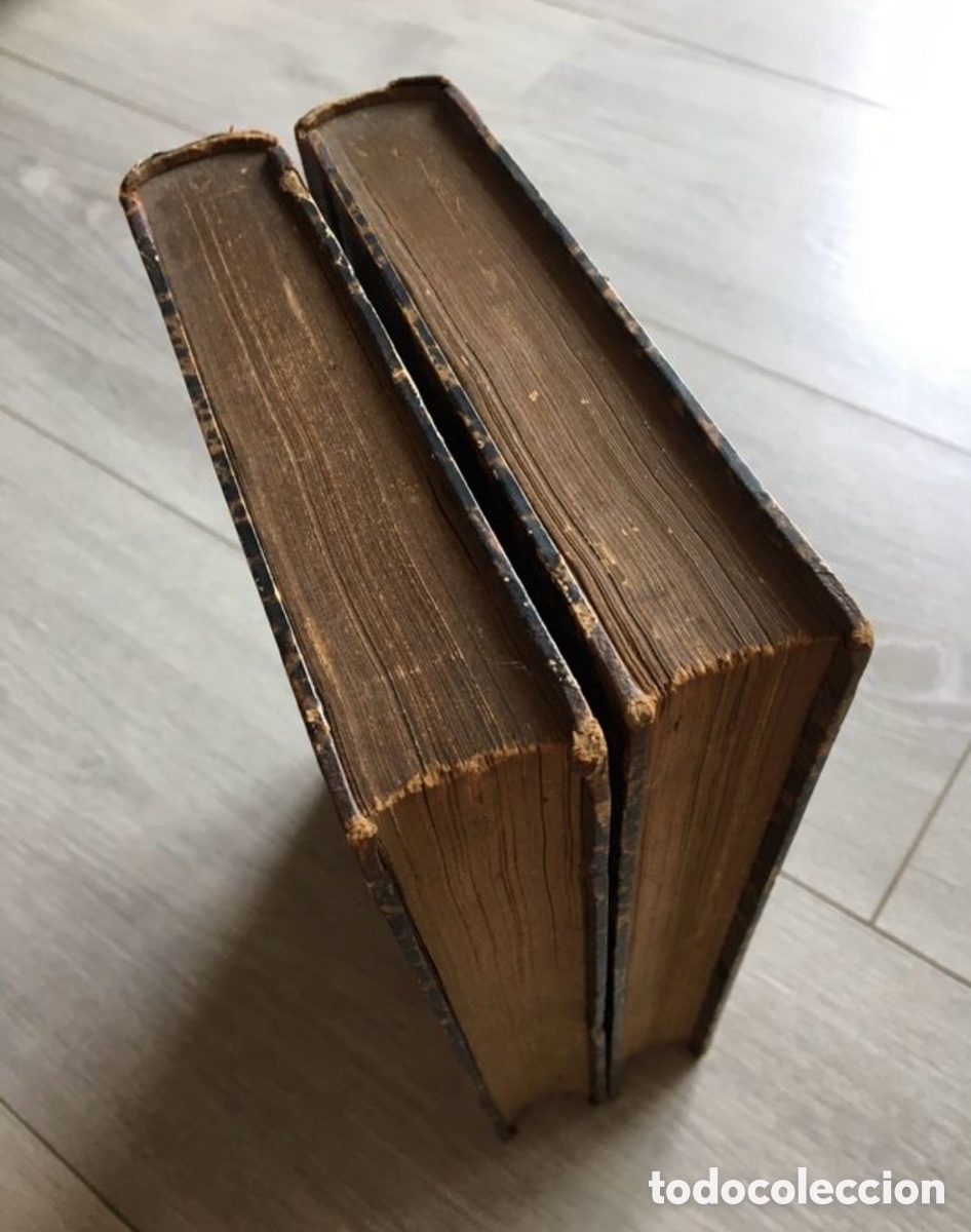 Libros antiguos: Chefs-doeuvre oratoires de Bossuet. 1859 - Foto 3