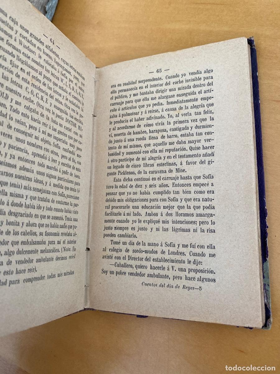 Libros antiguos: CUENTOS DEL DIA DE REYES CARLOS DICKENS BIBLIOTECA SELECTA XLI - Foto 2