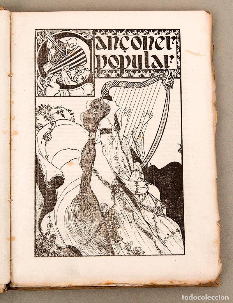 Libros antiguos: CAN&Ccedil;ONER POPULAR - 1901 - CAPMANY - EDICION ORIGINAL ILUSTRADA - Foto 4