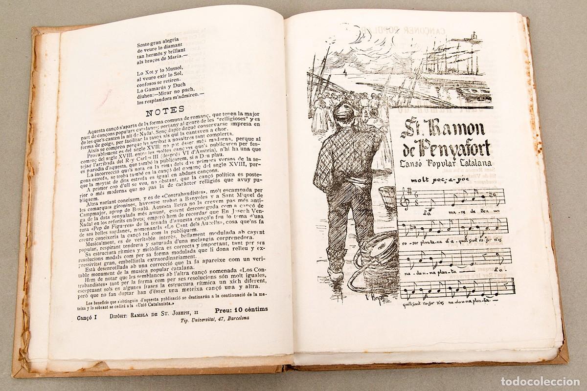 Libros antiguos: CAN&Ccedil;ONER POPULAR - 1901 - CAPMANY - EDICION ORIGINAL ILUSTRADA - Foto 6