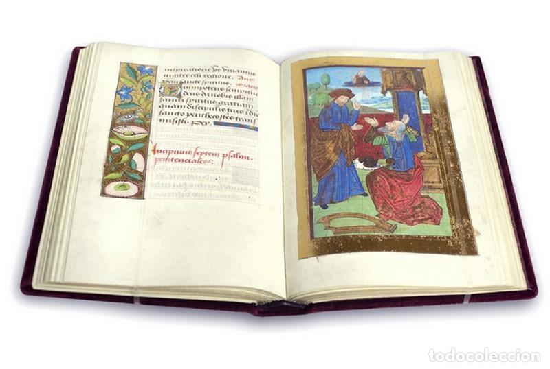 Libros antiguos: Facs&iacute;mil: LIBRO DE HORAS DEL MAESTRO DE LOS TRIUNFOS DE PETRARCA (CM Editorial) - Foto 2