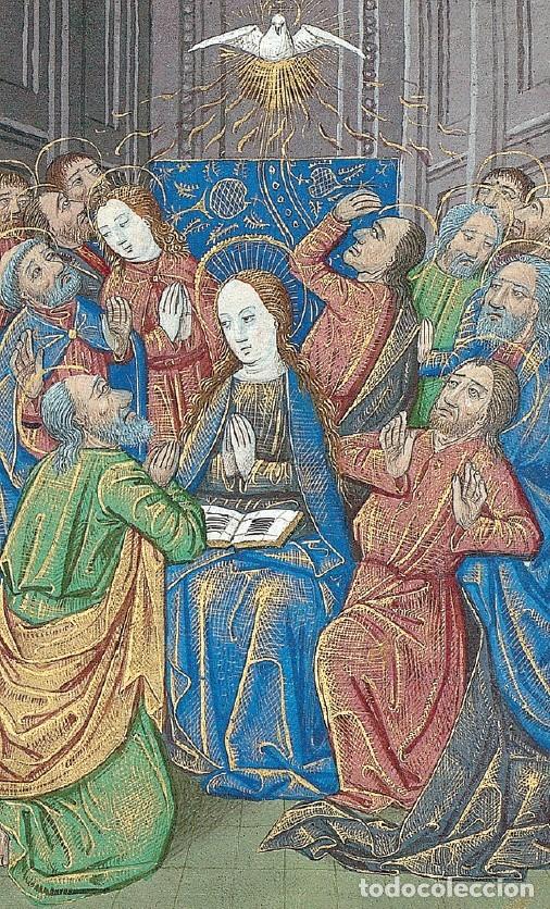 Libros antiguos: Facs&iacute;mil: LIBRO DE HORAS DEL MAESTRO DE LOS TRIUNFOS DE PETRARCA (CM Editorial) - Foto 9