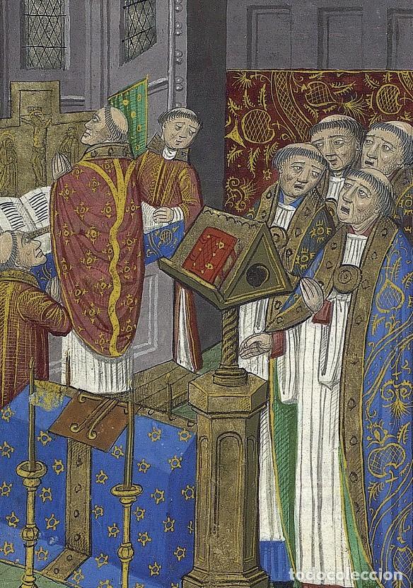 Libros antiguos: Facs&iacute;mil: LIBRO DE HORAS DEL MAESTRO DE LOS TRIUNFOS DE PETRARCA (CM Editorial) - Foto 11