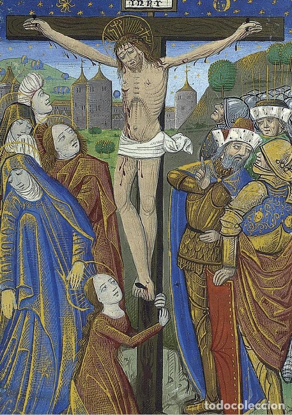 Libros antiguos: Facs&iacute;mil: LIBRO DE HORAS DEL MAESTRO DE LOS TRIUNFOS DE PETRARCA (CM Editorial) - Foto 12
