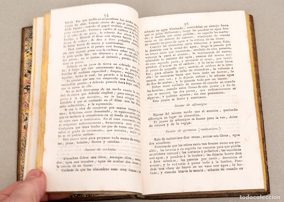 Libros antiguos: MANUAL DE REPOSTEROS - 1832 - CARDELI Y GACON-DUFOUR - Foto 4