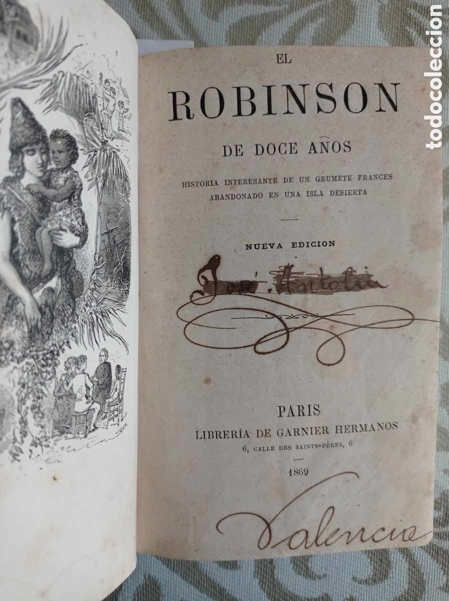 Libros antiguos: EL ROBINS&Oacute;N DE DOCE A&Ntilde;OS. 1969 - Foto 1