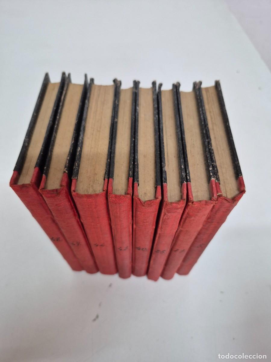 Libros antiguos: 8 Tomos - La novela ilustrada (Madrid) - Conan Doyle, El Perro de los Baskerville... - Foto 6