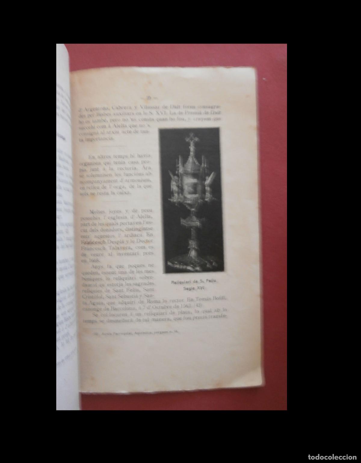 Libros antiguos: Goigs de Sant Feliu dAlella - Foto 2