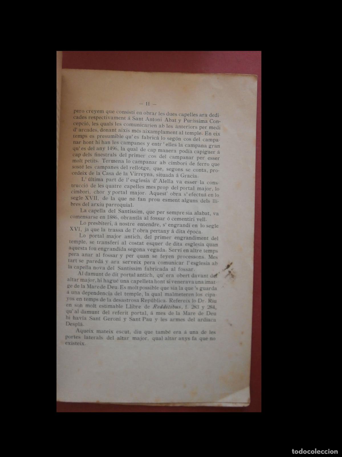 Libros antiguos: Goigs de Sant Feliu dAlella - Foto 4