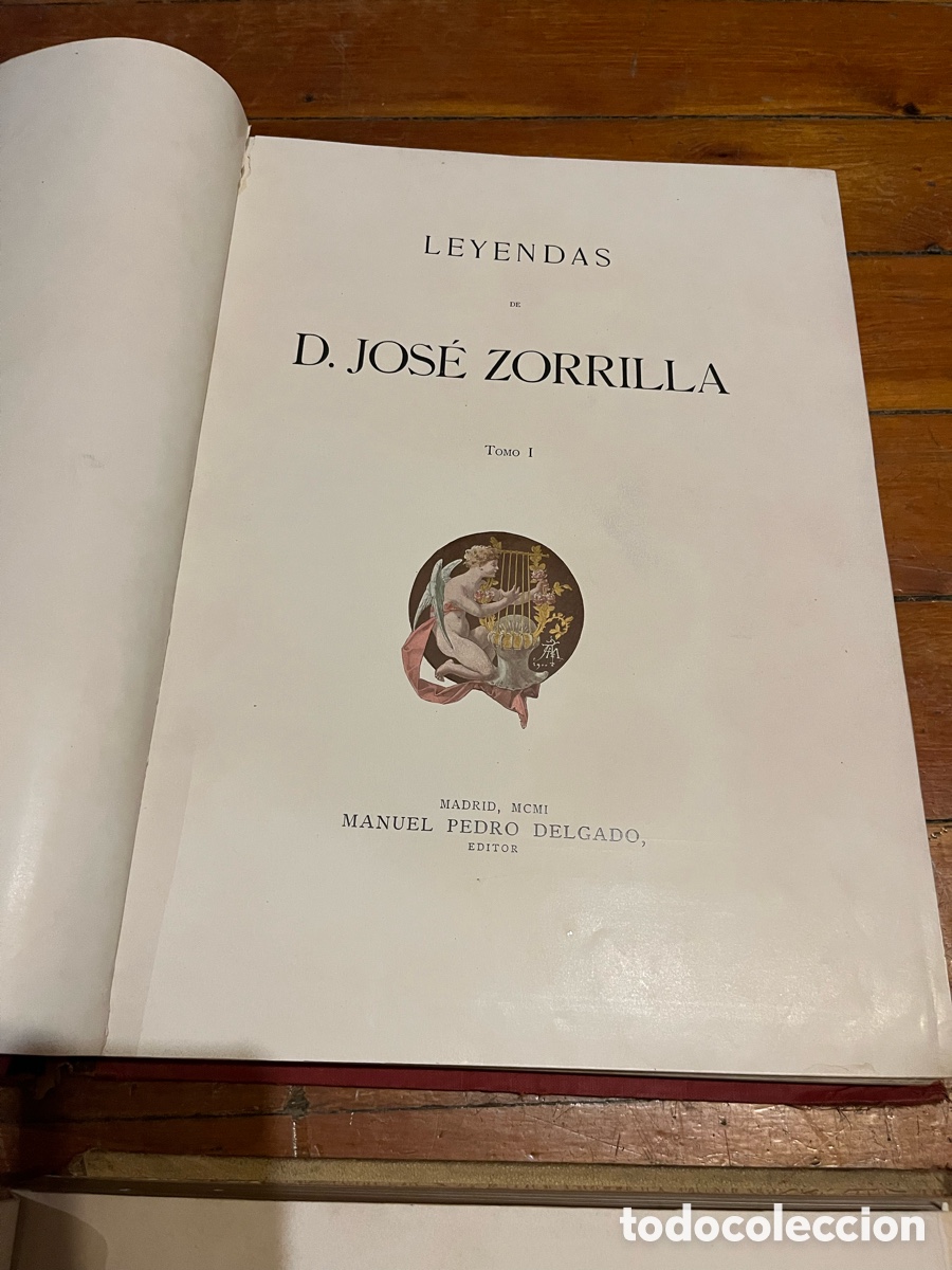 Libros antiguos: Zorrilla Manuel Pedro Delgado - Foto 5