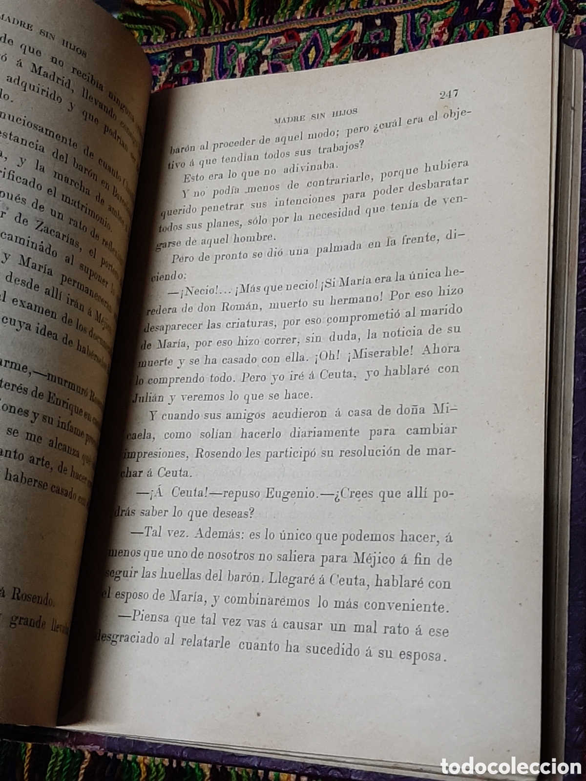 Libros antiguos: Madre sin hijos Florencio Castellano - Foto 5