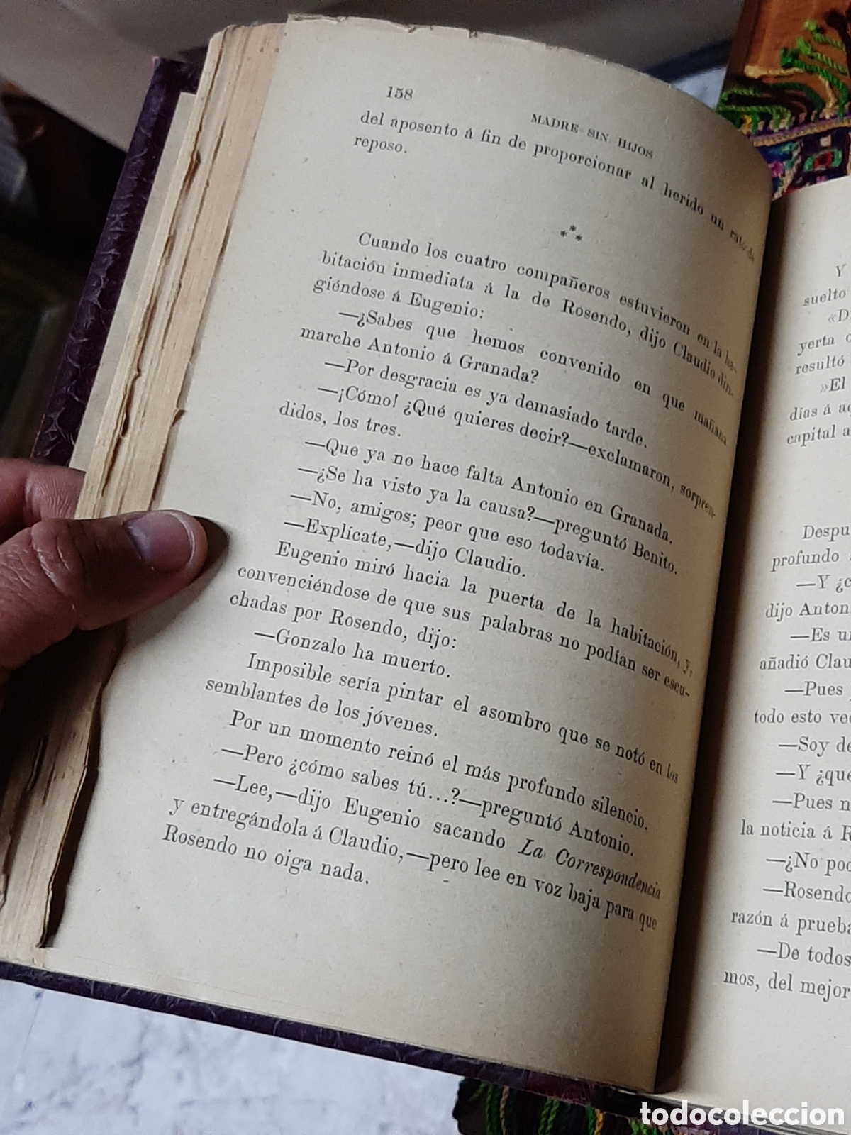 Libros antiguos: Madre sin hijos Florencio Castellano - Foto 6