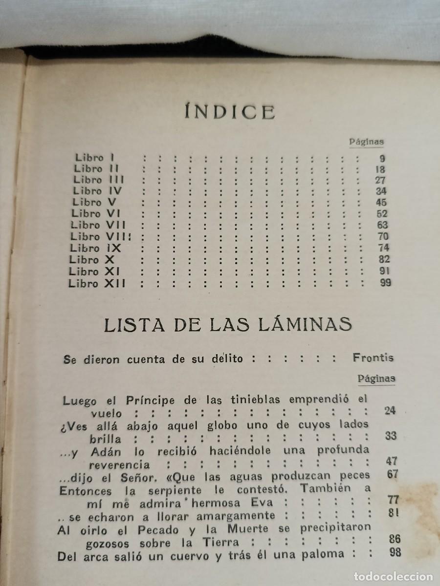 Libros antiguos: EL PARA&Iacute;SO PERDIDO. Colecci&oacute;n Araluce - Foto 3