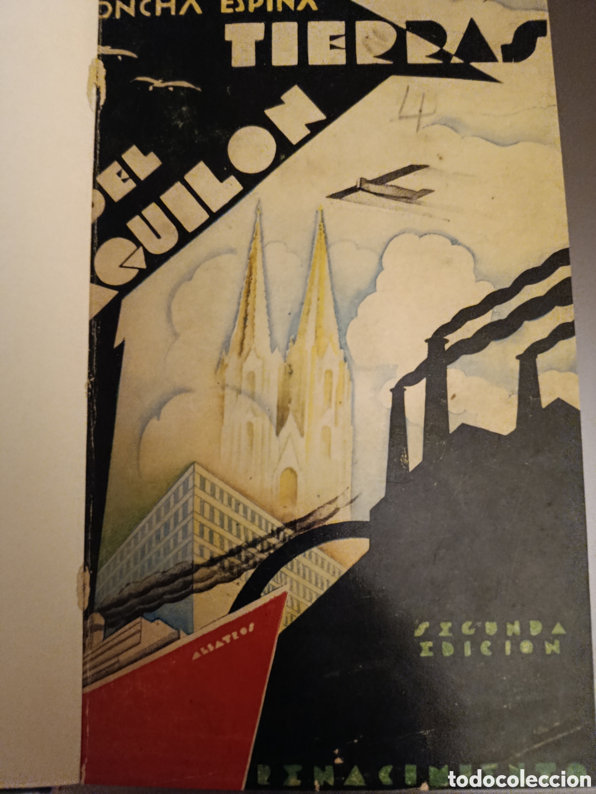 Libros antiguos: CONCHA ESPINA. TIERRAS DE AQUIL&Oacute;N. RENACIMIENTO. 1930 - Foto 1