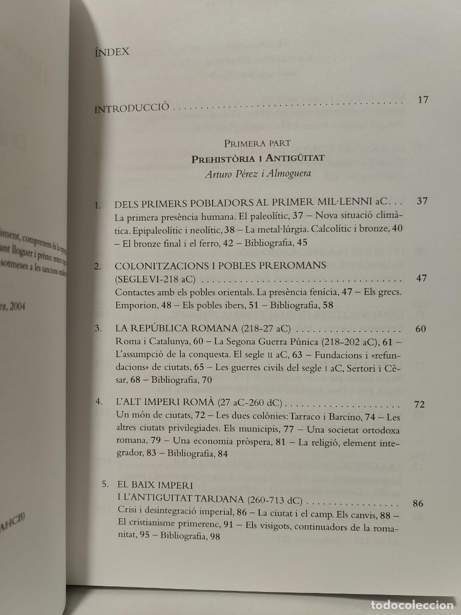 Libros antiguos: HIST&Ograve;RIA DE CATALUNYA - DIRIGIDA PER ALBERT BALCELLS - Foto 8