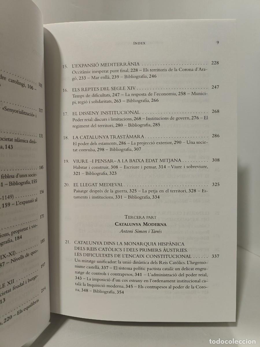 Libros antiguos: HIST&Ograve;RIA DE CATALUNYA - DIRIGIDA PER ALBERT BALCELLS - Foto 10
