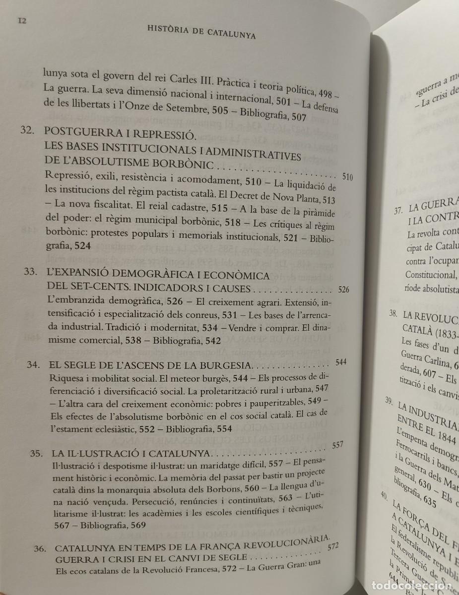 Libros antiguos: HIST&Ograve;RIA DE CATALUNYA - DIRIGIDA PER ALBERT BALCELLS - Foto 13