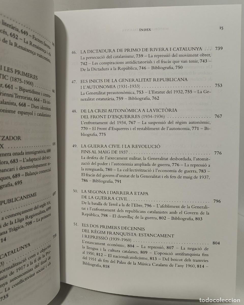 Libros antiguos: HIST&Ograve;RIA DE CATALUNYA - DIRIGIDA PER ALBERT BALCELLS - Foto 16