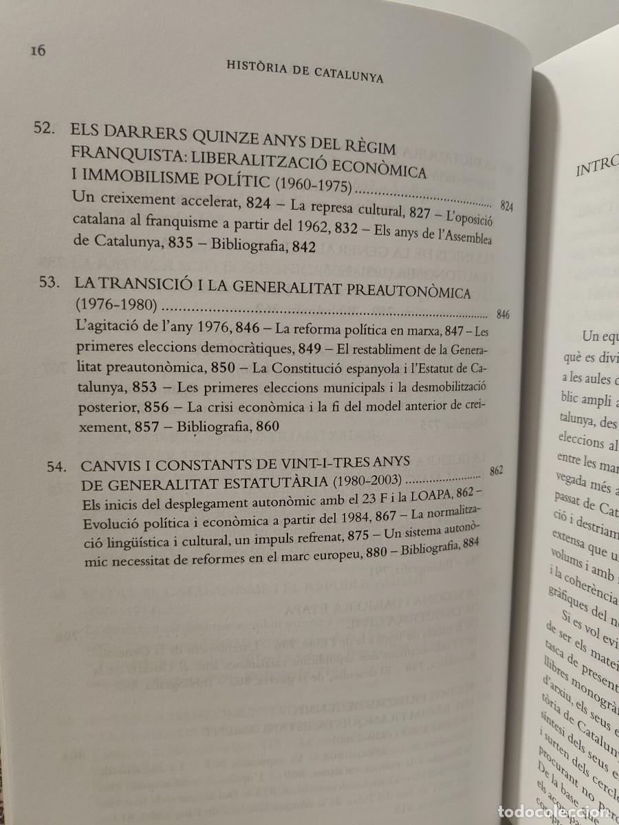 Libros antiguos: HIST&Ograve;RIA DE CATALUNYA - DIRIGIDA PER ALBERT BALCELLS - Foto 17