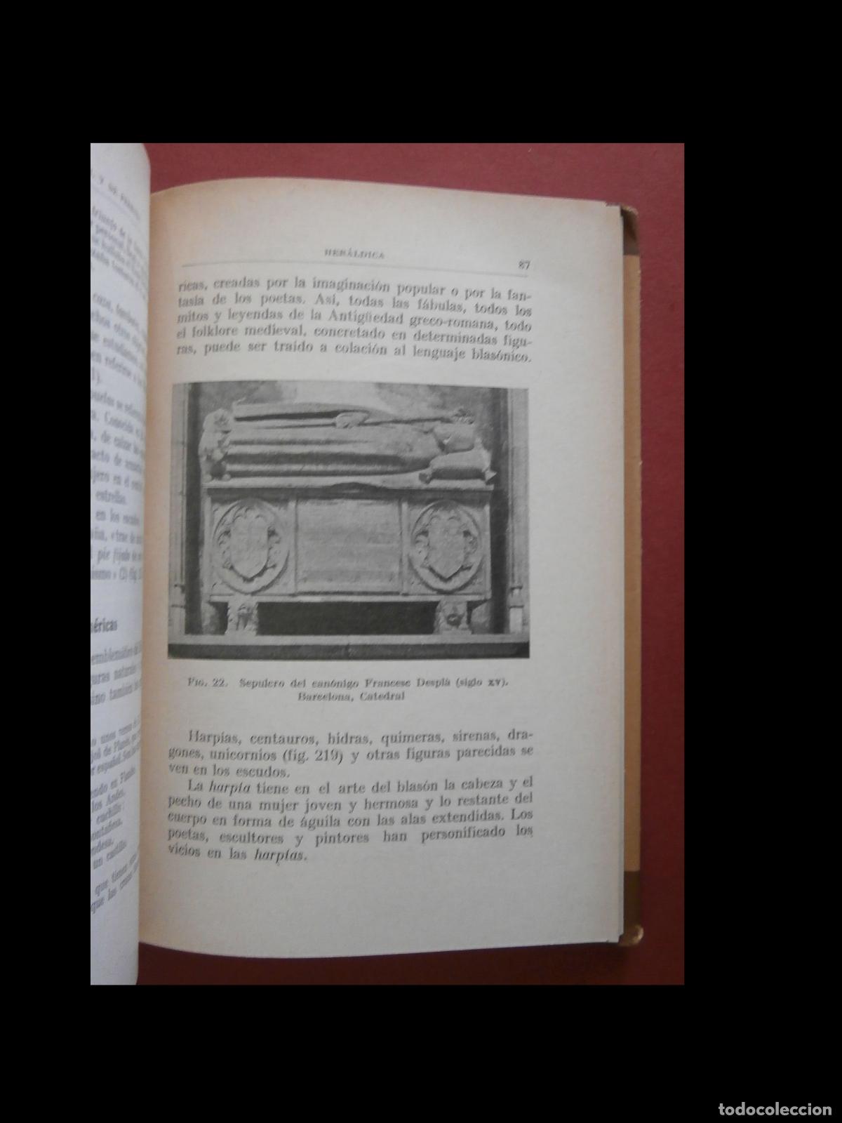 Libros antiguos: Her&aacute;ldica. A. de Armengol y de Pereyra - Foto 6