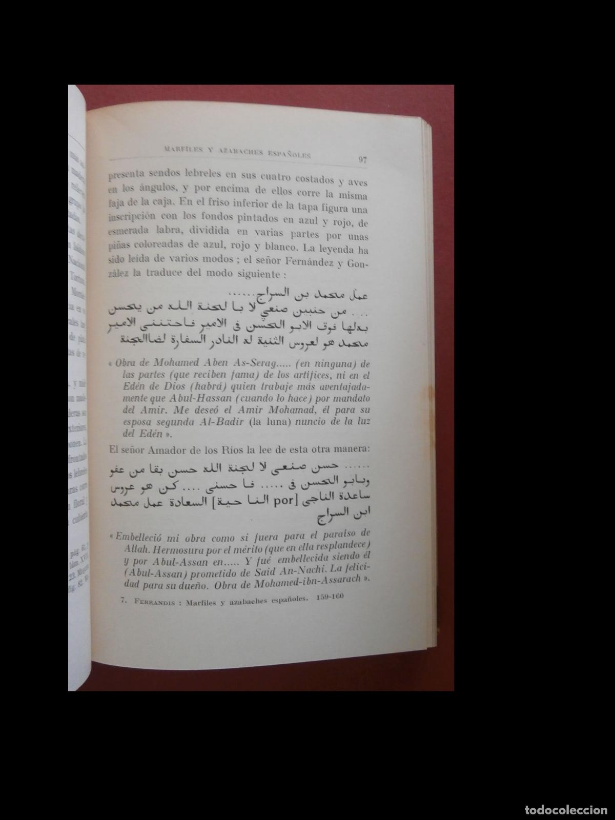 Libros antiguos: Marfiles y Azabaches Espa&ntilde;oles. Jos&eacute; Ferrandis - Foto 7