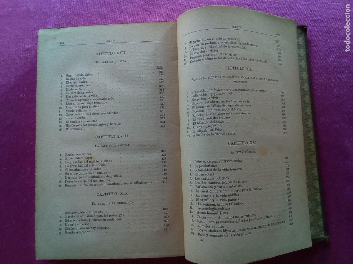 Libros antiguos: LA CIENCIA PRACTICA DE LA VIDA.A.M.WEISS.EP2 7 - Foto 4