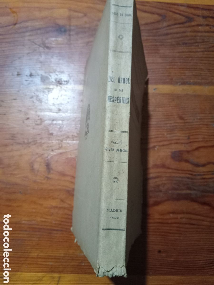 Libros antiguos: DEL &Aacute;RBOL DE LAS HESP&Eacute;RIDES - Foto 2