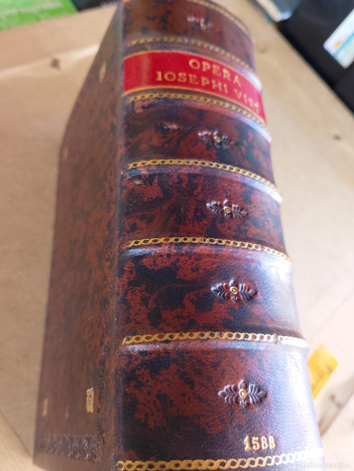 Libros antiguos: Opera Iosephi Viri Inter Iudaeos Doctissimi 1588 - Foto 3