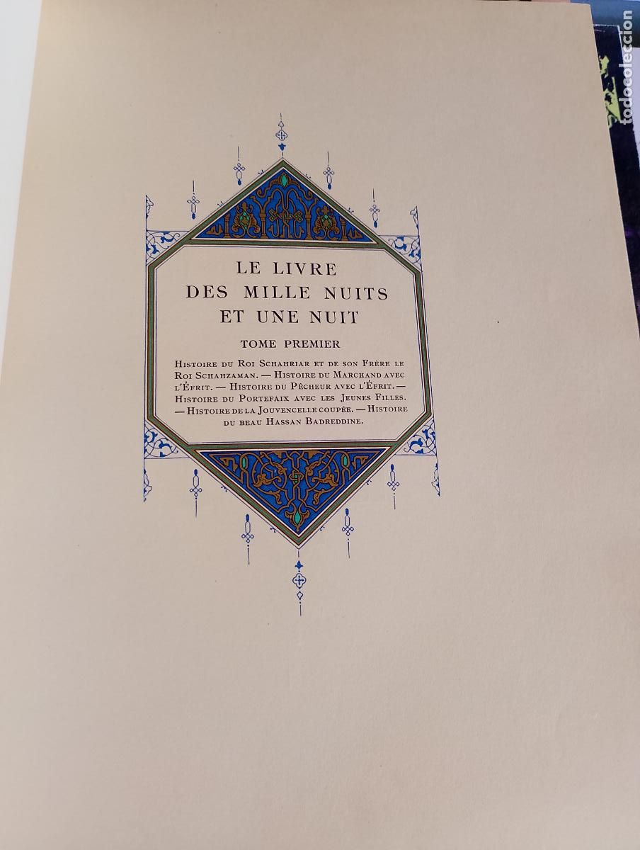 Libros antiguos: Le Livre des Mille Nuits et une Nuit 12 tomos. Completa