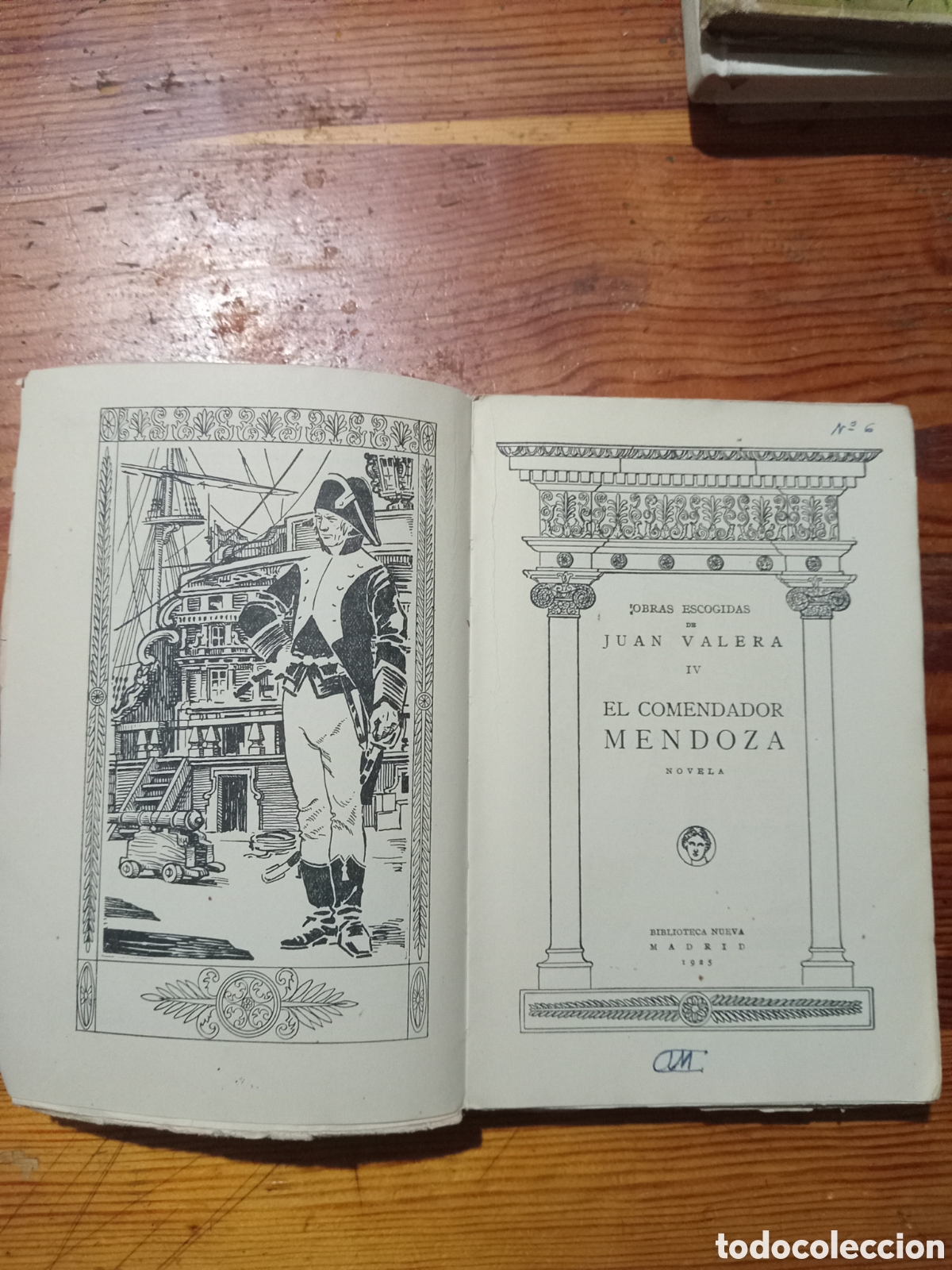 Libros antiguos: EL COMENDADOR DE MENDOZA JUAN VALERA 1925 - Foto 3