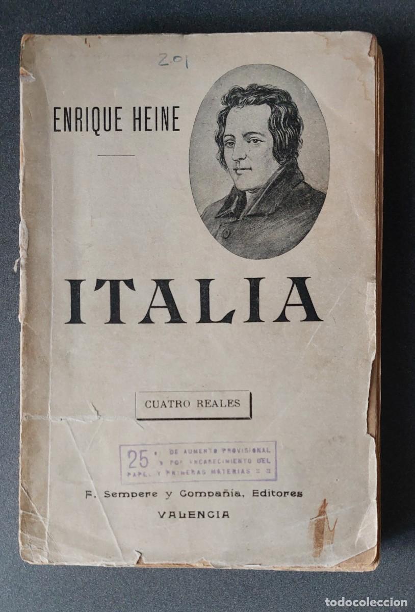 Libros antiguos: Enrique Heine &ndash; Italia - Foto 1
