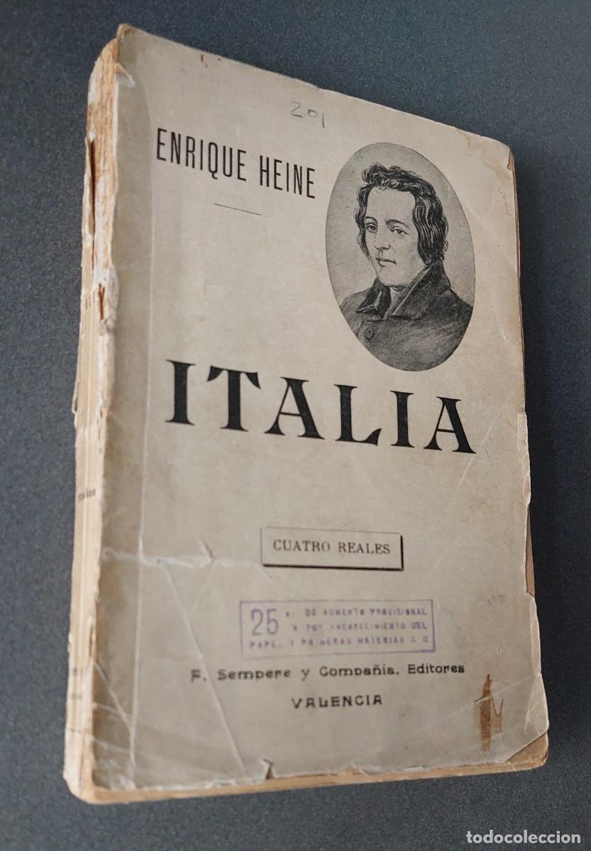Libros antiguos: Enrique Heine &ndash; Italia - Foto 6